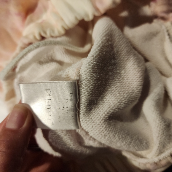 EYWASOULS MALIBU Abigail frayed tie-dyed organic cotton-jersey shorts Small - Picture 13 of 16